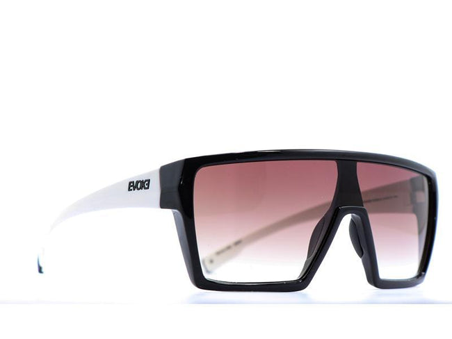 Óculos de Sol Evoke Bionic Alfa – AB02 Black White Shine/ Brown Gradient Unico