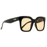 Óculos de Sol Evoke Audrey  A02 Black Shine Light Gold/ Caramel Total lente Lente 5,2 cm