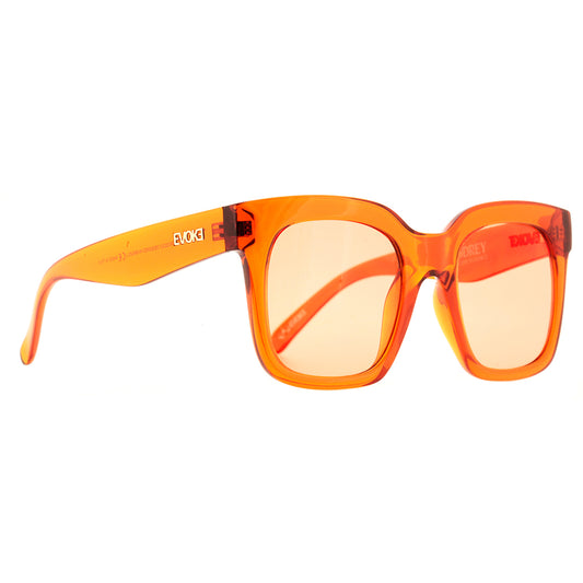 Óculos de Sol Evoke Audrey T05 Burnt Orange Light Gold/ Orange Total Lente 5,2 cm