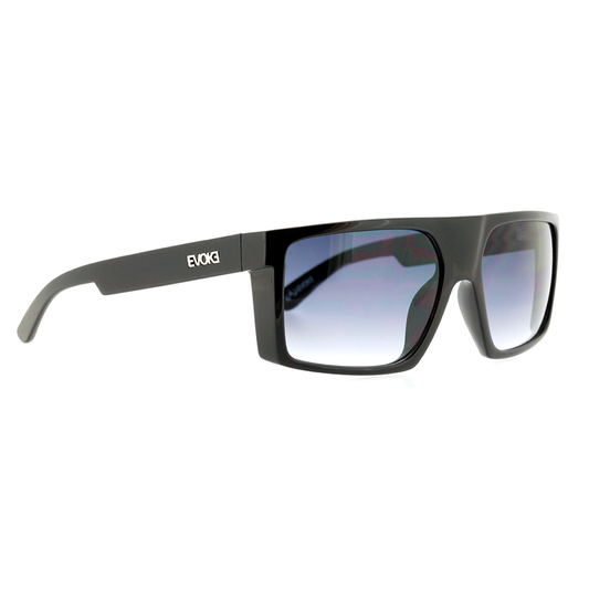 Óculos de Sol Evoke Shift Big A01 Black Shine Silver/ Gray Gradient