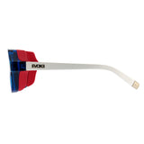 Óculos de Sol Evoke Avalanche Dive BD01 White Blue Red/ Brown Gradient -  13,0 cm