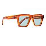 Óculos de Sol Evoke Time Square G22 Havanna Retro Gold Light/ Green Total