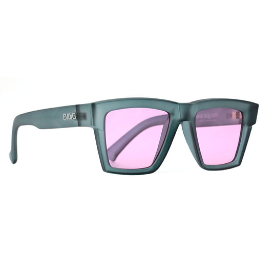 Óculos de Sol Evoke Time Square T02 Light Crystal Blue Silver/ Ruby Total