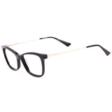 Óculos de Grau Evoke For You DX79 A01 Black Shine TAM 52 MM