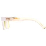 Óculos de Sol Evoke Time Square B01 White Shine Crystal Gold/ Yellow Total - Lente 4,9 cm