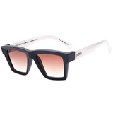 Óculos de Sol Evoke Time Square D11 Storm Blue White Silver/ Brown Gradient - Lente 4,9 cm