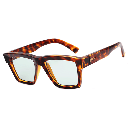 Óculos de Sol Evoke Time Square G21 Turtle Retro Gold Light/ Green Total - Lente 4,9 cm