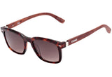 Óculos de Sol Evoke Native 3 G21 Turtle Shine Temple Wood / Brown Gradient Unico - Lente 5,5 cm