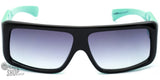 Óculos de Sol Evoke Amplibox Black Green/ Gray Degradê