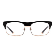 Óculos de Grau Evoke Capo IV A01 Black Shine Gold - Lente 5,6 Cm