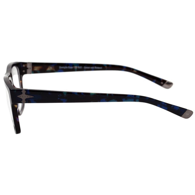 Óculos de Grau Evoke Capo VIII G21 Black Shine Blue Turtle - Lente 5,3 Cm