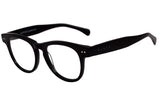 Óculos de Grau Evoke Clip On Classic A01 Black Matte  / Gray - Lente 5,2 cm