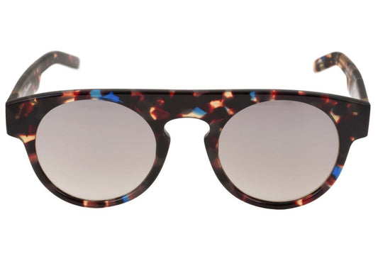 Óculos de Sol Evoke Evk 14 Turtle Blue Brown/ Flash Mirror