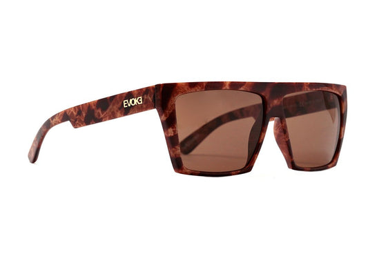 Óculos de Sol Evoke EVK 15 RD01 Radica Shine / Brown Total Unico - Lente 5,6 cm