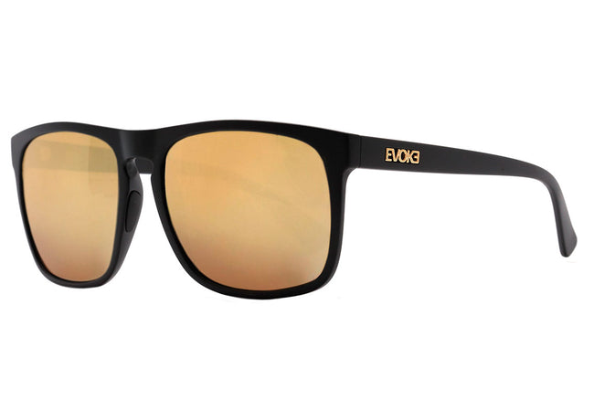 Óculos de Sol Evoke Evk 18 A11S Black Matte/ Gold Espelhado