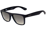 Óculos de Sol Evoke EVK 24 T01 Dark Brown Matte / Gray Degradê - Lente 5,4 cm