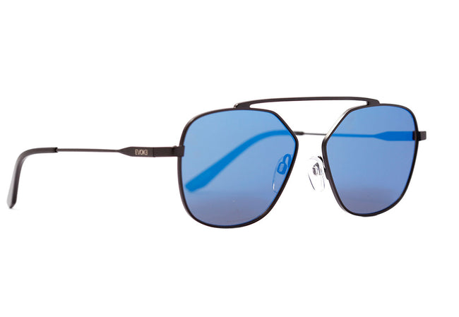 Óculos de Sol Evoke For You DS18 09A Matte Black/ Blue Espelhado