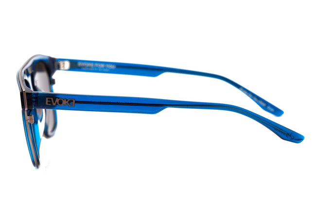 Óculos de Sol Evoke For You DS26 T01P Blue Crystal Shine/ Gray Polarized Unico