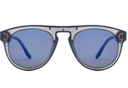 Óculos de Sol Evoke For You DS27 T02P Grey SmokeTranslucent/ Blue Flash Mirror Polarized Lente 5,2 Cm