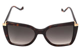 Óculos de Sol Evoke For You DS32 G21 Turtle Shine Gold / Brown Gradient - Lente 5,3 cm