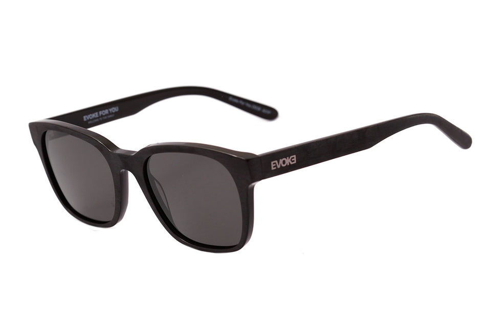 Óculos de Sol Evoke For You DS39 A01P Black Sanded/ Gray Polarized