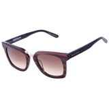 Óculos de Sol Evoke For You DS5 H01 Marble Temple Black Shine/ Brown Degradê - Lente 5,2 Cm