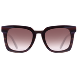 Óculos de Sol Evoke For You DS5 H01 Marble Temple Black Shine/ Brown Degradê - Lente 5,2 Cm