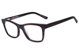 Óculos de Grau Evoke For You DX6 H02 MARBLE TEMPLE BLACK SHINE TAM 53 MM