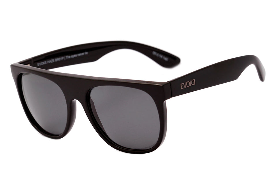 Óculos de Sol Evoke Haze BR01P Black Shine/ Gray Polarized Unico