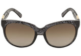 Óculos de Sol Evoke Mystique RD01A Dark Lace Brown Degradê TAM 54 MM