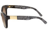 Óculos de Sol Evoke Mystique RD01A Dark Lace Brown Degradê TAM 54 MM