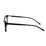 Óculos de Grau Evoke Outline A01 Black Matte Black Shine Lente 5,4 Cm