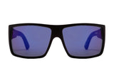 Óculos de Sol Evoke The Code BR06 Black Matte / Blue Mirror