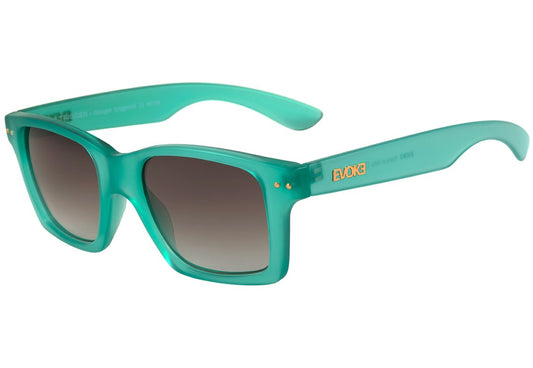 Óculos de Sol Evoke Trigger Crystal Jade/ Brown Degradê