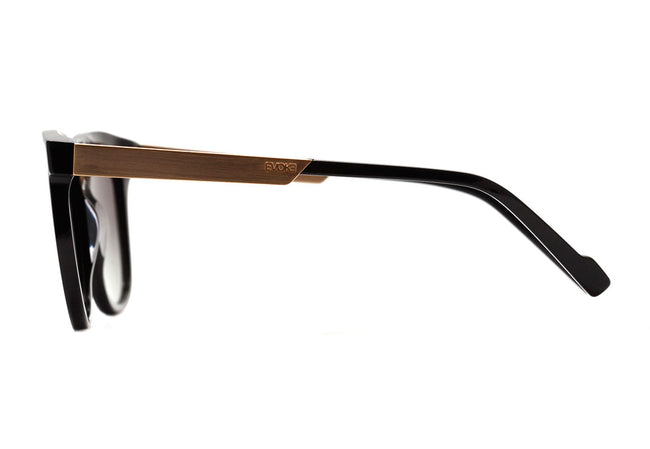 Óculos de Sol Evoke Volt 01 A01S Black Shine Gold/ Gray Gradient
