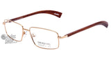 Óculos de Grau Evoke Wood Series 01 Premium Collection