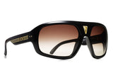 Óculos de Sol Evoke Emerson Fittipaldi Black Shine/ Brown Degradê