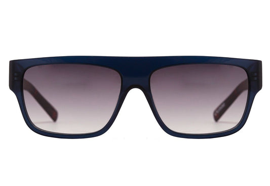 Óculos de Sol Evoke Zegon D01T Crystal Blue Temple Turtle / Gray Gradient