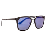 EVOKE FOR YOU DS15 - ÓCULOS DE SOL A01 Black Shine/ Blue Mirror