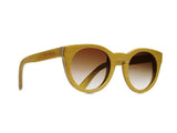 Óculos de Sol Evoke Wood Series 03 Madeira Maple Collection - Yellow/ Brown Degradê