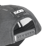 BONÉ Evoke EVK 3 Trucker 5 Aba Curva Split Cinza e Preto Snapback