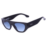 Óculos de Sol Evoke Kurt A02 BLACK SHINE SILVER BLUE TOTAL TAM 52 MM
