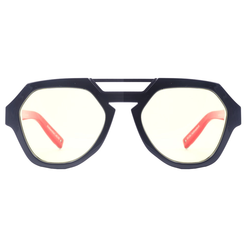 ÓCULOS DE SOL AVALANCHE AC10 BLACK RED WHITE YELLOW TOTAL – Evoke