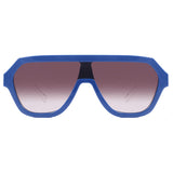 Óculos de Sol Evoke Avalanche Dive DB08 BLUE WHITE MANGO BROWN GRADIENT TAM 130 MM