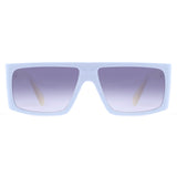 Óculos de Sol Evoke B-Side DE01 GREY BLUE LEMON SILVER GRAY GRADIENT TAM 56 MM