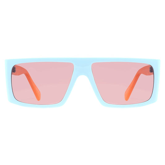 Óculos de Sol Evoke B-Side DL01 BLUE SHELL MANGO SILVER BROWN GRADIENT TAM 56 MM