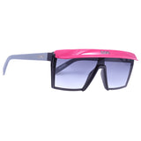 Óculos de Sol Evoke Futurah AG09 BLACK DARK GREY FUCSIA GRAY TOTAL TAM 144 MM