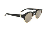 Óculos de Sol Evoke Capo III A01S Black Shine/ Gold Degradê Espelhado