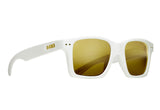 Óculos de Sol Evoke Trigger White Shine/ Gold Espelhado